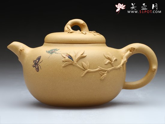 紫砂壶图片：玉兰 - 宜兴紫砂壶网