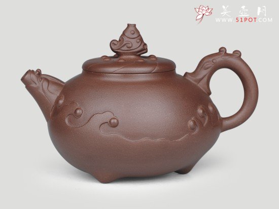 紫砂壶图片：鱼跃龙门 - 宜兴紫砂壶网