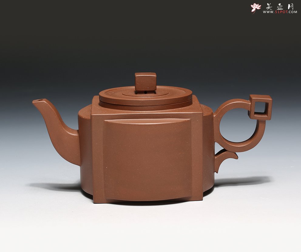 紫砂壶图片：方圆壶 - 宜兴紫砂壶网