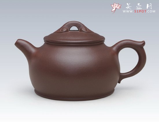 紫砂壶图片：鼓风    1500元 - 宜兴紫砂壶网