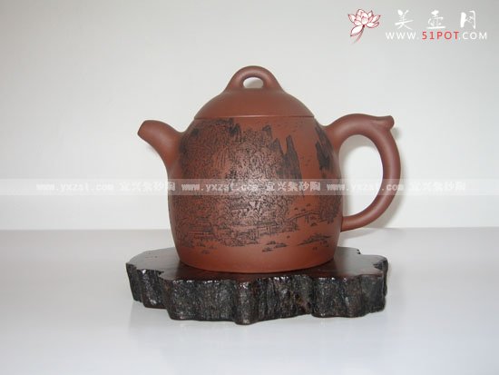 紫砂壶图片：秦权1 - 宜兴紫砂壶网