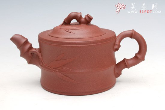 紫砂壶图片：中竹段 - 宜兴紫砂壶网