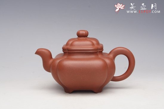 紫砂壶图片：四方传炉 - 宜兴紫砂壶网