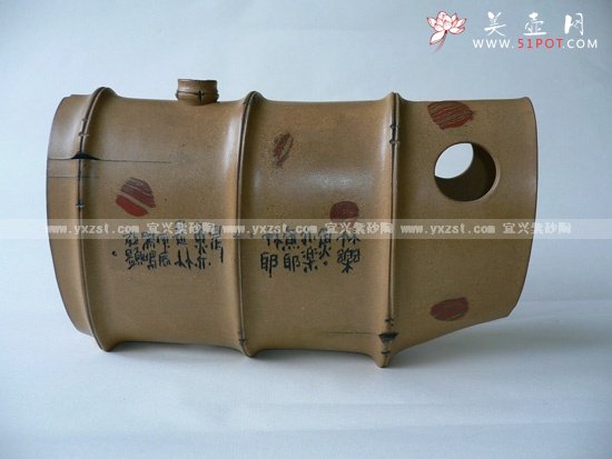 紫砂壶图片：竹林七贤 - 宜兴紫砂壶网