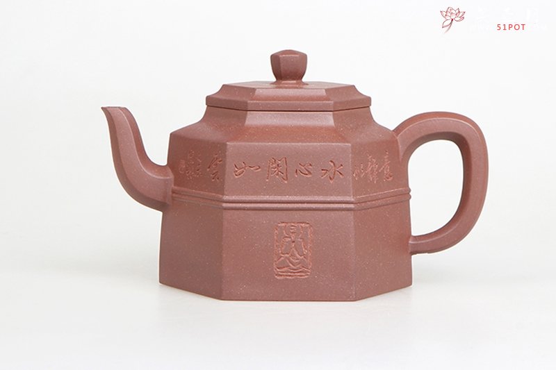 紫砂壶图片：六方线韵 - 宜兴紫砂壶网