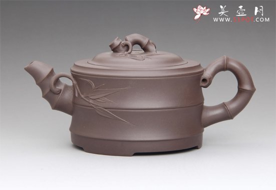 紫砂壶图片：竹段 - 宜兴紫砂壶网