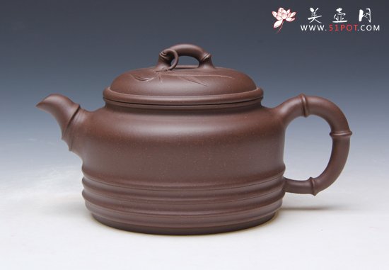 紫砂壶图片：竹节 - 宜兴紫砂壶网