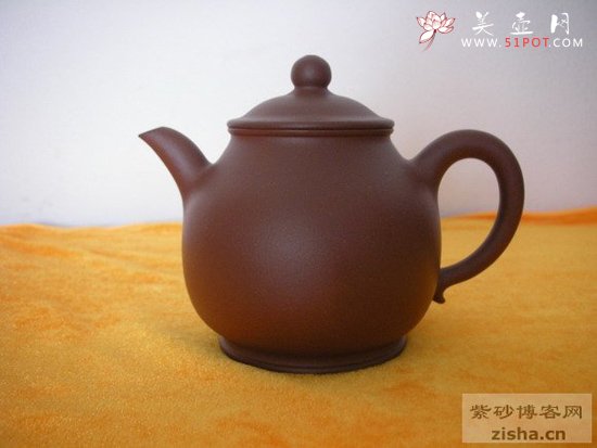 紫砂壶图片：潘壶（全手工） - 宜兴紫砂壶网