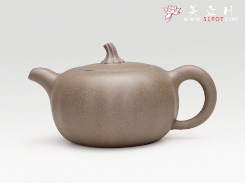 紫砂壶图片：南瓜壶 - 宜兴紫砂壶网