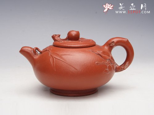 紫砂壶图片：寿桃 - 宜兴紫砂壶网