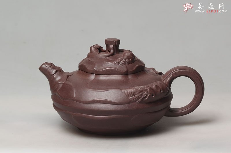 紫砂壶图片：风卷葵 - 宜兴紫砂壶网