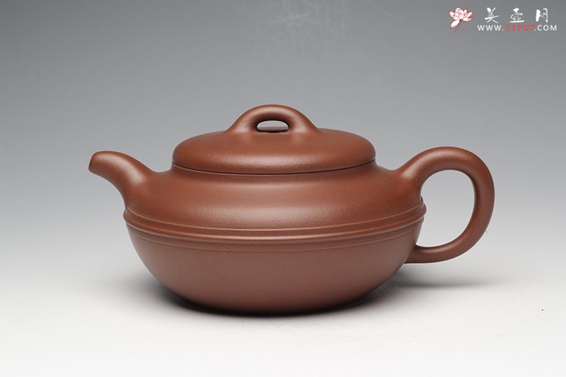 紫砂壶图片：三线椀泉壶 - 宜兴紫砂壶网