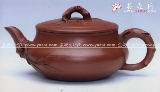 紫砂壶图片：青梅竹马 - 宜兴紫砂壶网