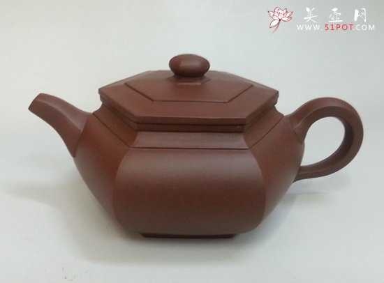 紫砂壶图片：大彬六方 - 宜兴紫砂壶网
