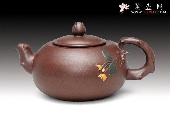 紫砂壶图片：19 荣华富贵 - 宜兴紫砂壶网