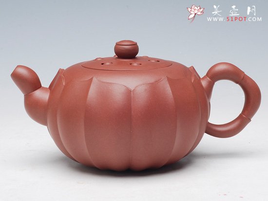 紫砂壶图片：如意莲心 - 宜兴紫砂壶网