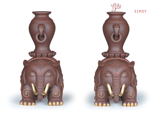 紫砂壶图片：吉祥太平 - 宜兴紫砂壶网