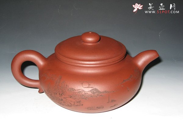紫砂壶图片：大亨仿古壶 - 宜兴紫砂壶网