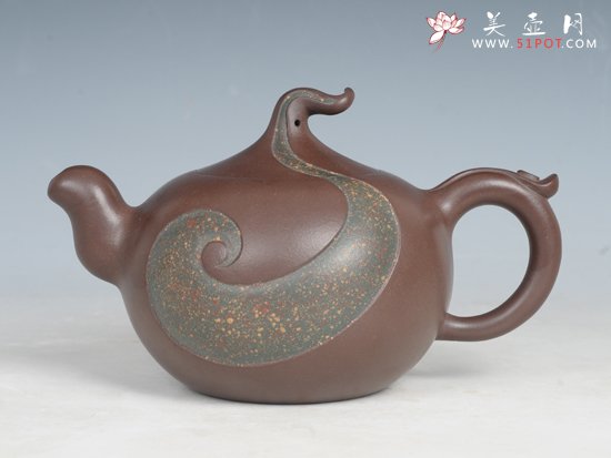 紫砂壶图片：高山流水 - 宜兴紫砂壶网