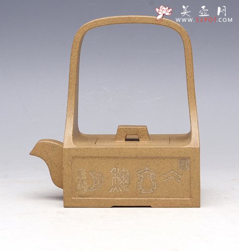 紫砂壶图片：玉带壶 - 宜兴紫砂壶网