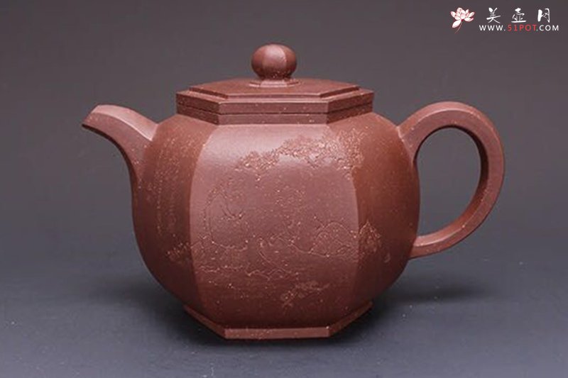 紫砂壶图片：六方宫灯 - 宜兴紫砂壶网