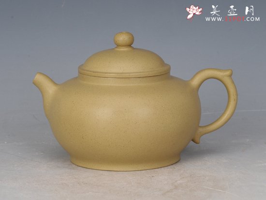 紫砂壶图片：本山绿泥小品  160cc - 宜兴紫砂壶网