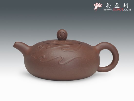 紫砂壶图片：彩云追月 - 宜兴紫砂壶网