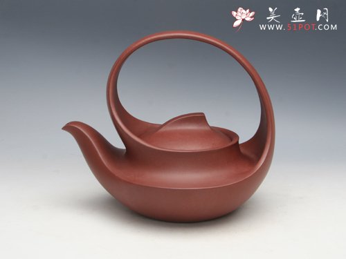 紫砂壶图片：曲壶 原矿清水泥 ... - 宜兴紫砂壶网