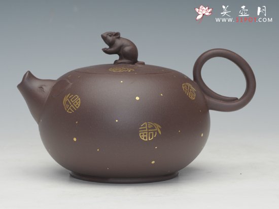 紫砂壶图片：多子多福 - 宜兴紫砂壶网