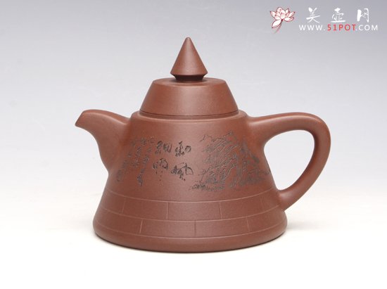 紫砂壶图片：鼎盛壶 - 宜兴紫砂壶网