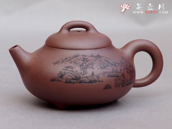 紫砂壶图片：石瓢壶 - 宜兴紫砂壶网