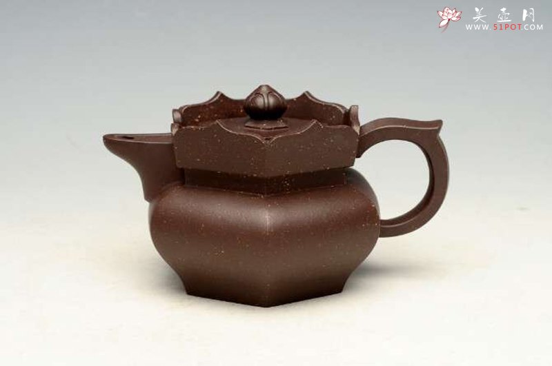 紫砂壶图片：僧帽 - 宜兴紫砂壶网