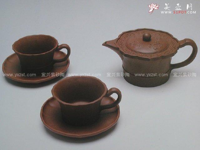 紫砂壶图片：铜镜茶具 - 宜兴紫砂壶网