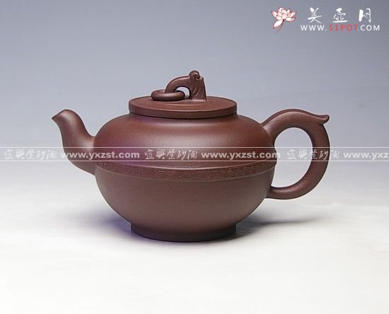 紫砂壶图片：玉带二 - 宜兴紫砂壶网