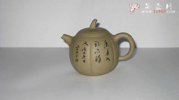 紫砂壶图片：小瓜蔓 - 宜兴紫砂壶网