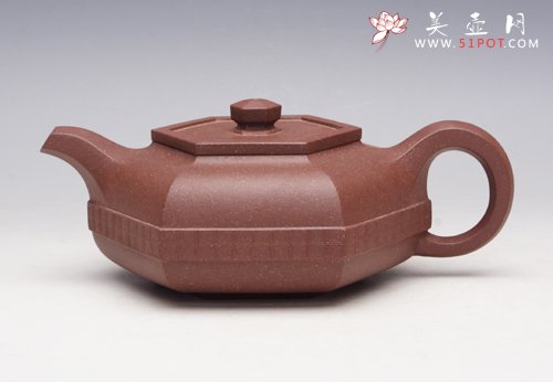 紫砂壶图片：吉祥六方 - 宜兴紫砂壶网