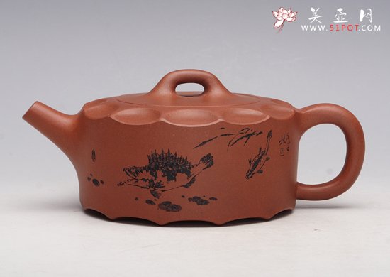 紫砂壶图片：碧浪 - 宜兴紫砂壶网