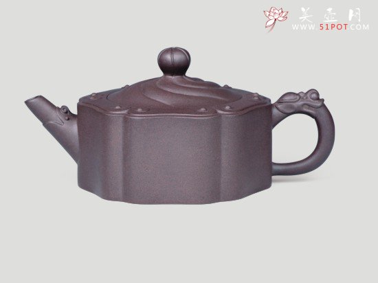 紫砂壶图片：龙头如意 - 宜兴紫砂壶网