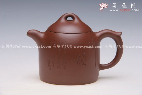 紫砂壶图片：秦权 - 宜兴紫砂壶网