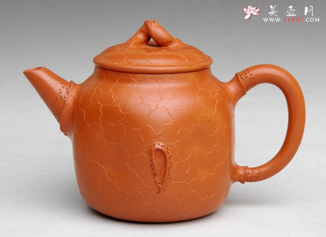 紫砂壶图片：供春 130CC - 宜兴紫砂壶网