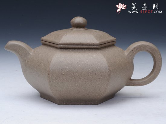 紫砂壶图片：六方宫灯 - 宜兴紫砂壶网