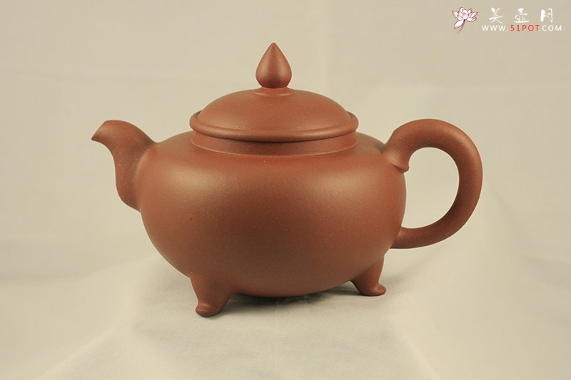 紫砂壶图片：三脚鼎 - 宜兴紫砂壶网