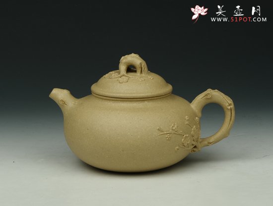 紫砂壶图片：梅桩 - 宜兴紫砂壶网