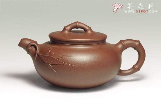 紫砂壶图片：竹韵 - 宜兴紫砂壶网