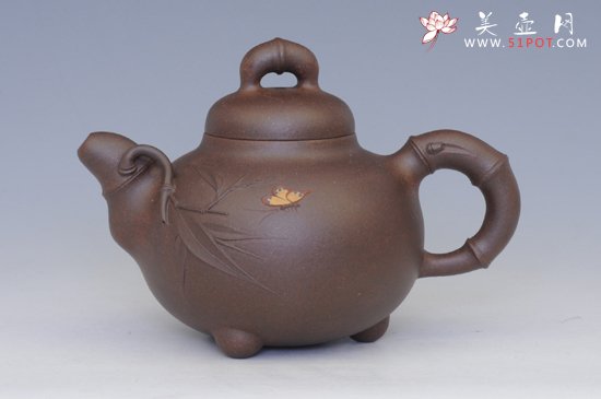 紫砂壶图片：鼎竹 - 宜兴紫砂壶网