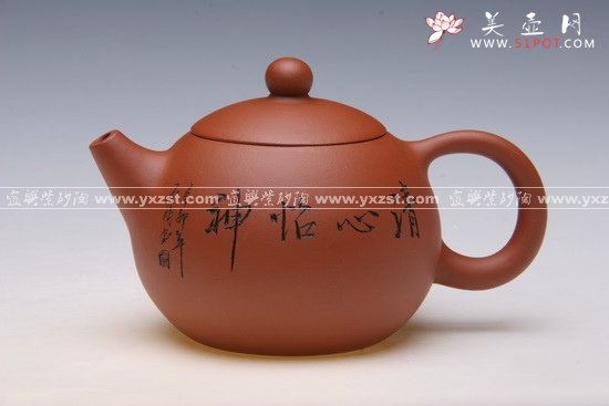 紫砂壶图片：倒把西施 - 宜兴紫砂壶网