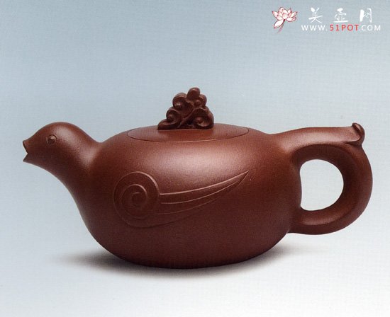 紫砂壶图片：和平归来壶 - 宜兴紫砂壶网