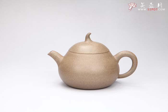 紫砂壶图片：匏瓜 青段 - 宜兴紫砂壶网