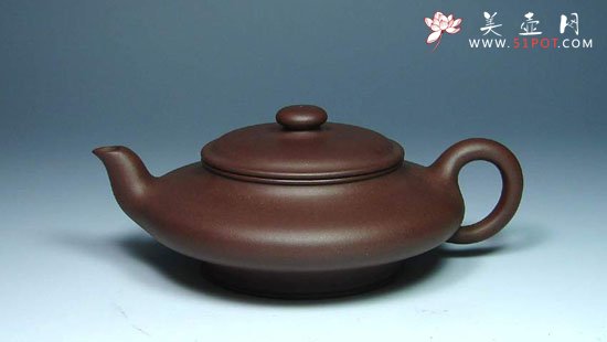 紫砂壶图片：大虚扁 - 宜兴紫砂壶网