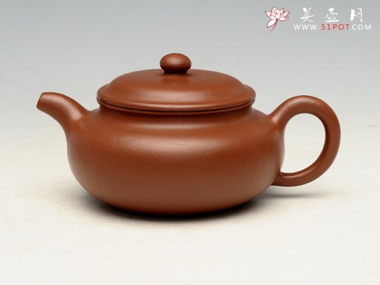 紫砂壶图片：全手工朱泥仿古 - 宜兴紫砂壶网